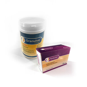 Combi-pakket: Granulos en Hyaluros - 3 maand behandeling Combi-pakket: Granulos en Hyaluros - 3 maand behandeling